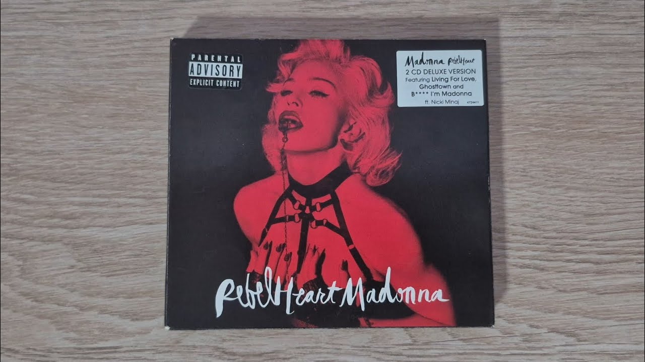 Madonna - Rebel Heart (Thailand/South East Asia/Super Deluxe Edition) Used CD Unboxing