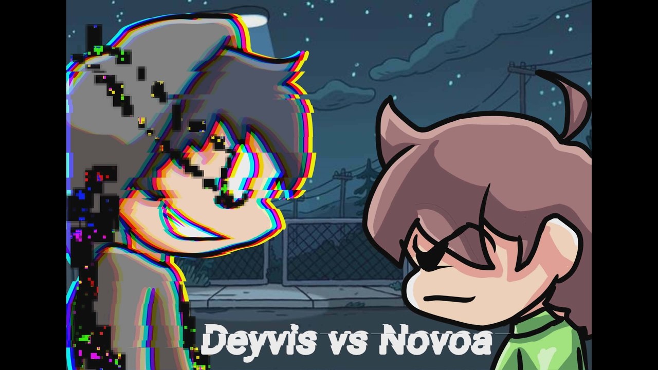 Yo en version de pibby vs Novoa un oc de mi bro/New Management