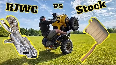 Putting a dual RJWC slip on exhaust on a 2021 Renegade 1000 XMR with sound comparison and wheelies!