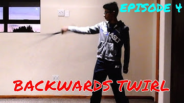 Cool Sword Trick Tutorials-Episode 4: Backwards Twirl