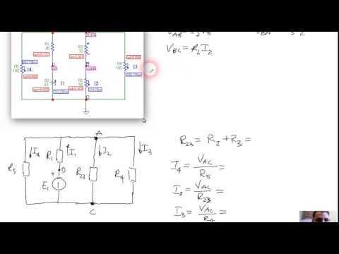 Risoluzione rete con metodo dei circuiti equivalenti