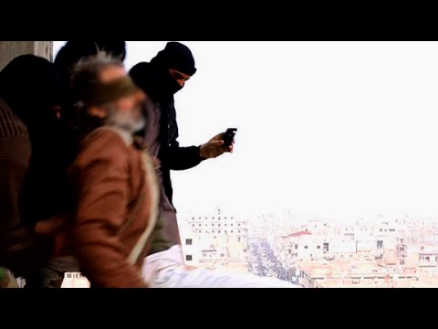 ISIS throws gay men off buildings