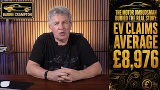 The Motor Ombudsman Buried The Real Story EV Claims Average £8,976!