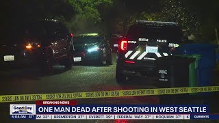 Man dead after West Seattle shooting | FOX 13 Seattle