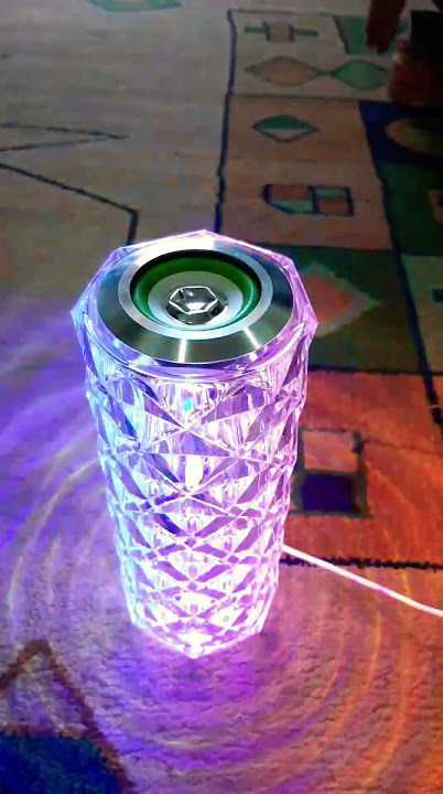 Mp3 speaker Crystal lamp #explore #camping #unboxing #gadgets #love #ramadan #tilawat #short #viral