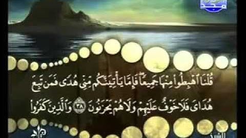 سورة البقرة من آية 38 الى 39
