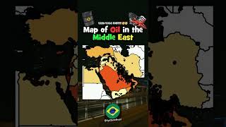 🛢️Map of OIL in the Middle East