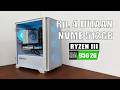 RAKIT PC 4 JUTAAN UPGRADABLE TEMA PUTIH RYZEN 5 3400G LEWATT