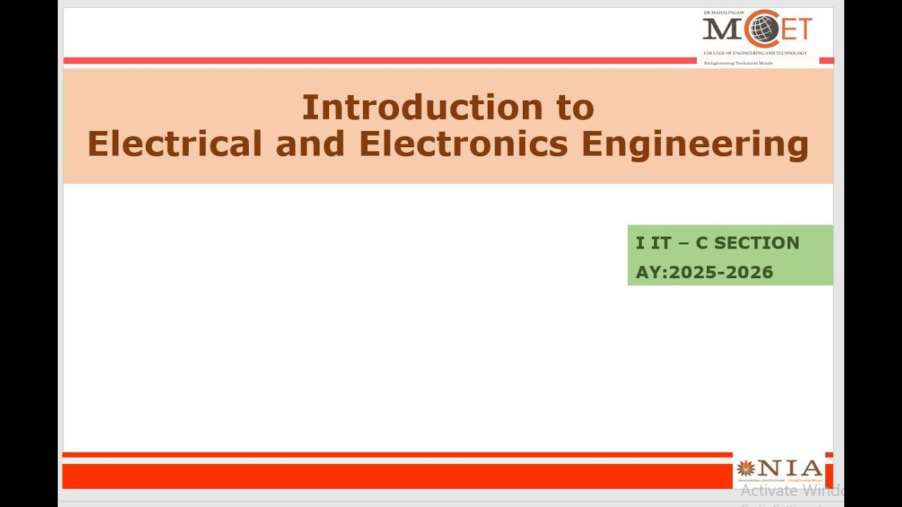 AC SINGLE PHASE EMF