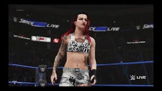 WWE 2K19 Smackdown Live Ruby riott vs bayley no.1 contender match