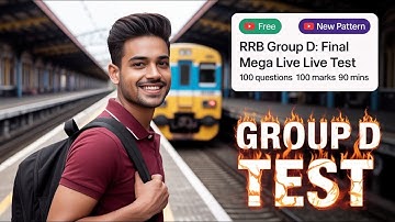 RRB Group d 2025 | New pattern full mock test