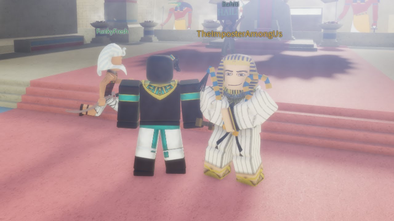 Becoming The Pharaoh Of Ancient Egypt In Roblox! - YouTube
