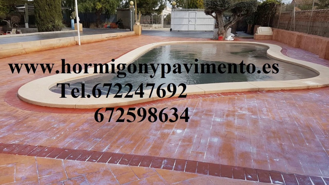 Modelos Hormigon Impreso ALGEZARES (Murcia),Murcia Tel.672247692