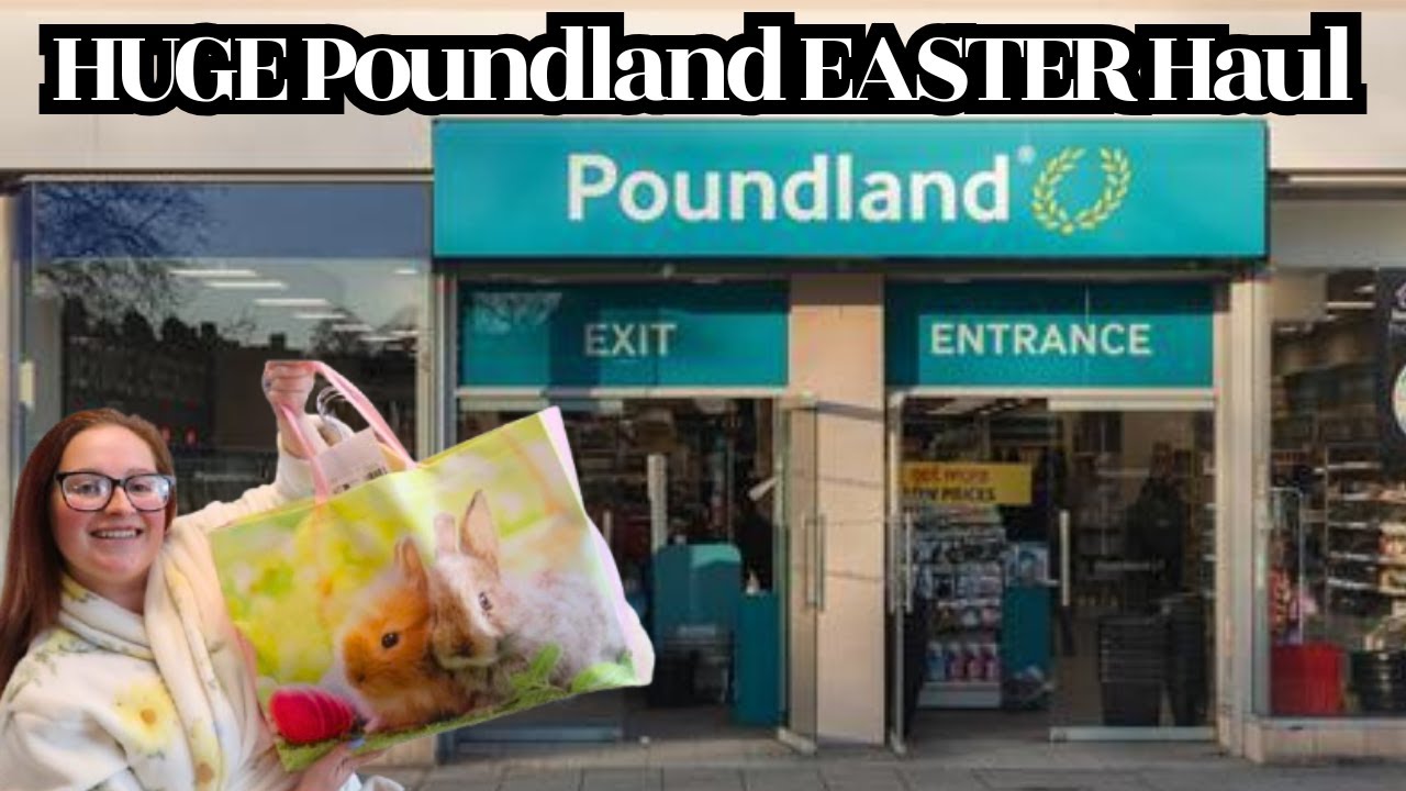 HUGE Poundland EASTER Haul