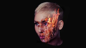 Photoshop fire face effect photoshop tutorial
