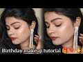 Birthday Glam Makeup Tutorial 🎂| Easy Party Look Step by Step 💄✨