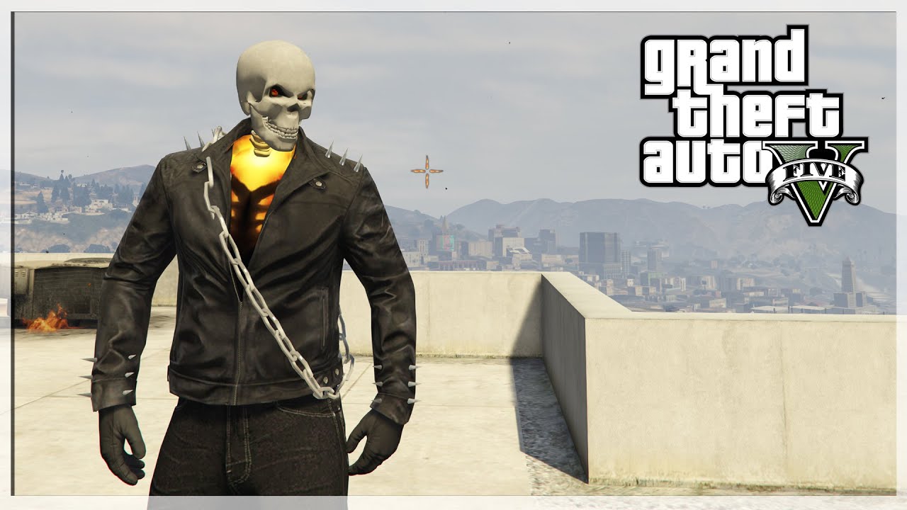 GTA 5 MODS - GHOST RIDER MOD! (GTA 5 MODS) - YouTube