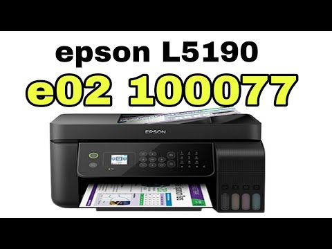 e02 100077 printer epson L5190