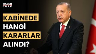  - Cumhurbaşkanı Erdoğan Kabine Toplantısı Sonrası Açıklama Yapıyor