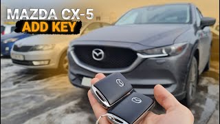 Чип Ключ Мазда СХ-5 2021 сделать дубликат автоключа зажигания карту. Mazda CX-5 Add key СХ5 CX5