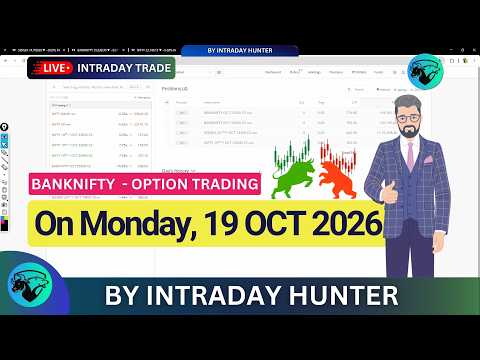 Live Bank Nifty Option Trading 📈 | Intraday Trading by Intraday Hunter