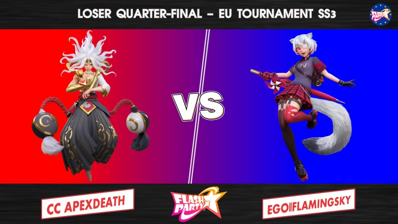 Flash Party EU SS3 Loser quarter-Final -  CC//apexdeath VS eGo||FlamingSky
