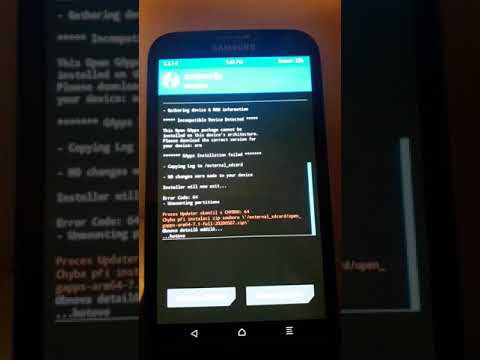 S GT-N7100 gapps failed install TWRP (Lineage 14.1.