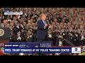 President Trump delivers remarks in Garden City, NY at police training center: LIVE