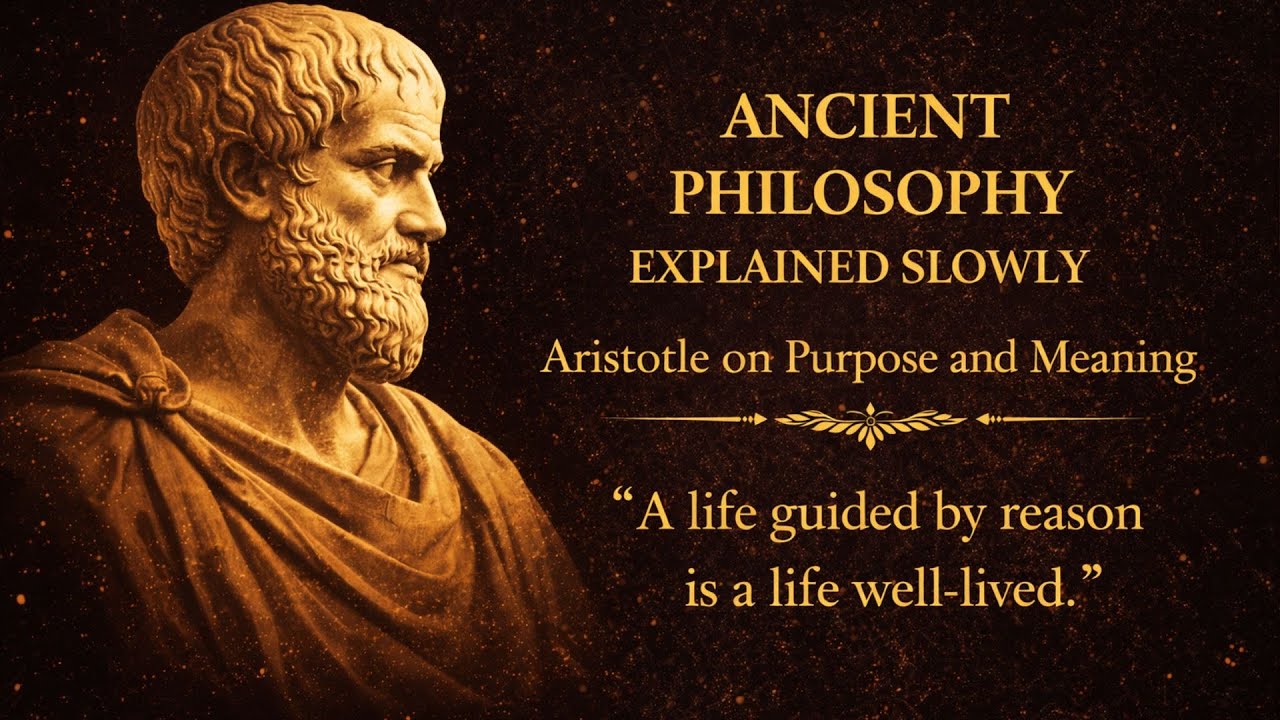 Ancient Philosophy Explained Slowly | Aristotle on Purpose and Meaning