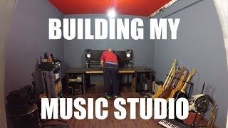 Building My Music Studio - Part 1 - Diy - How To - Professional - Absorption, Diffusion, Insolation