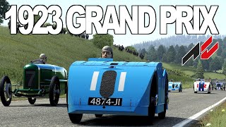 Early Grand Prix Racing - 1923 French Grand Prix - Assetto Corsa