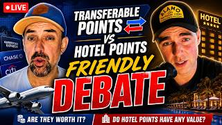LIVE DEBATE with Travis White: Does RM Overvalue Transfer Points & Does Travis Overvalue Hotels?