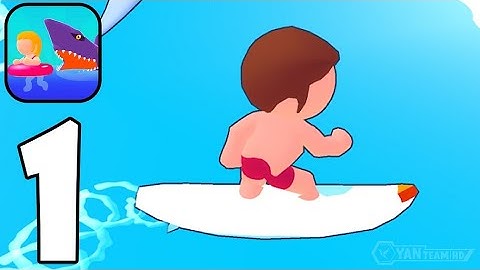 Sharky Stealth - Gameplay Part 1 Tutorial Shark Attack (Android,iOS)