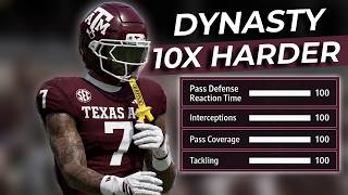 I Made CFB 26 Dynasty 10x Harder...