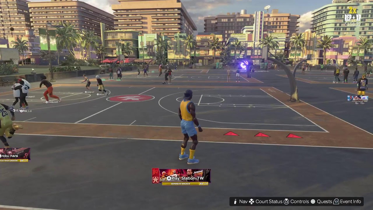 2024.11.16 NBA 2K25 SUNSET BEACH BALLERS (park 2K15) Taiwan