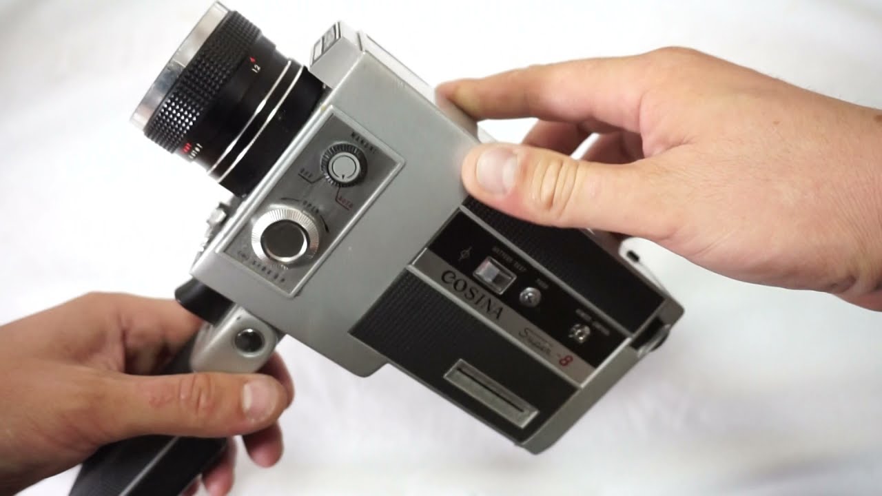 Retro analogue video camera Cosina Super-8 (new!) - De Wit Cameras