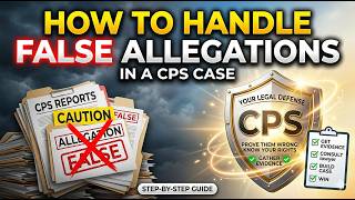 How to Handle False Allegations in a CPS Case