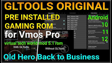 GLTOOLS ANDROID 12 | GLTOOLS pre-installed ROM for Virtual Android | No root gltool | VmosPro GLTOOL