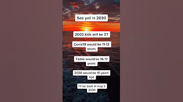 See Ya In 2030 TikTok Zoropie0 