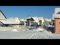 Winter. Außerhalb der Stadt nach dem Schneefall. (Зима. За городом после снегопада. С новым годом.