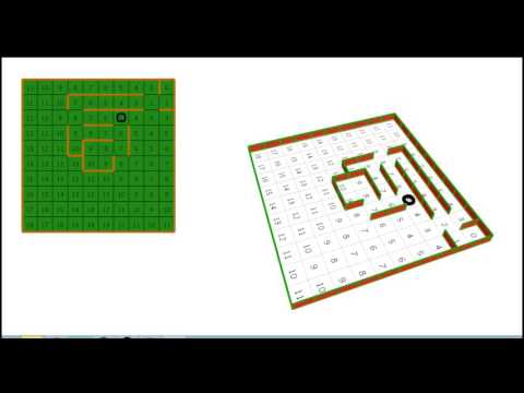 MazeSolving with Modified Flood Fill algorithm 3