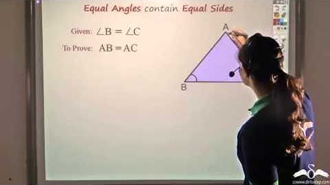Equal Sides opposite to Equal Angles | ICSE | CBSE | Class 8 | Class 9