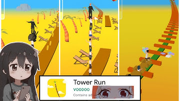 Tower Run - All Levels - Gameplay Android, iOS  part 1