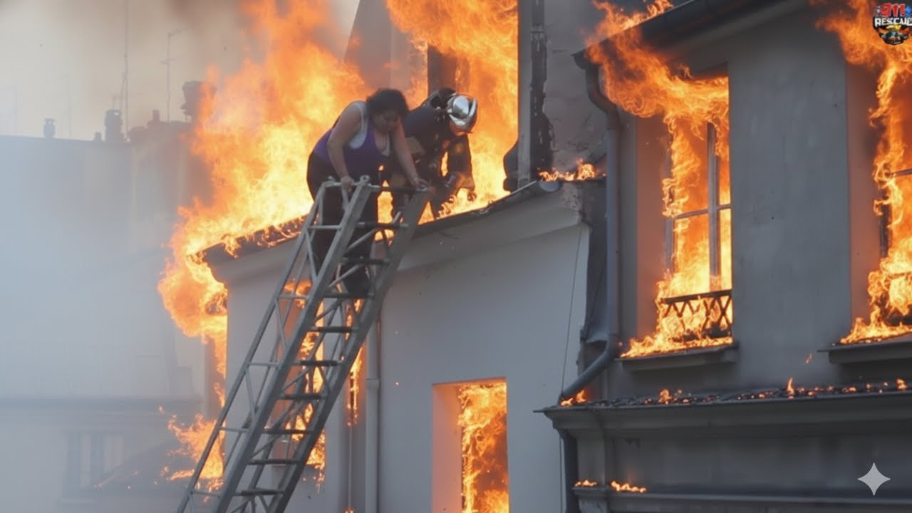 12 TERRIFYING Firefighter Helmet Cam Rescue Moments Caught On Camera ...