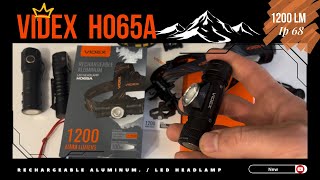 видео: Фонарь VIDEX h065A / обзор картинка: Фонарь VIDEX h065A / обзор