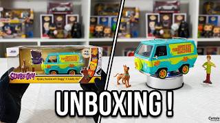 Miniatura Mystery Machine C/boneco Salsicha Scooby Jada 1/24, Unboxing!