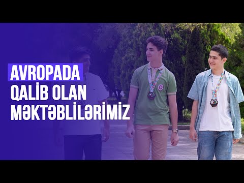 24 ölkə, 96 məktəbli - qalib isə azərbaycanlı şagirdlər!