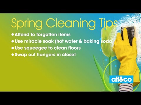 Spring Cleaning Tips