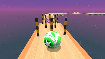 Sky Rolling Ball 3D - All Levels Gameplay Android, iOS #28 ( Level 192 - 200 )