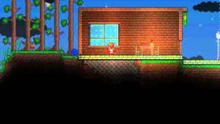 Terraria 1.1 update | New Brick,Glass Walls and Mobs